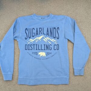 Unisex Sz Small Sugarlands Distilling Co Crew Sweatshirt